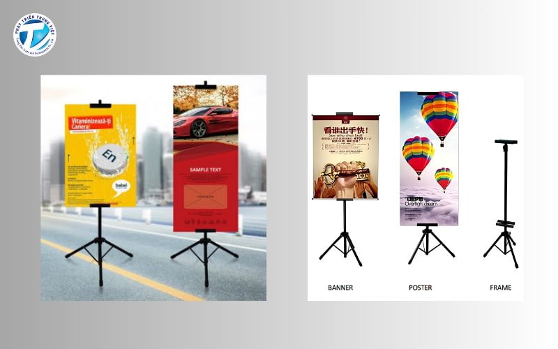 Ứng dụng standee chữ T trong đời sống